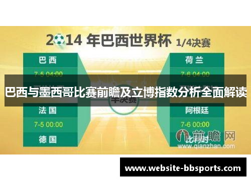 巴西与墨西哥比赛前瞻及立博指数分析全面解读